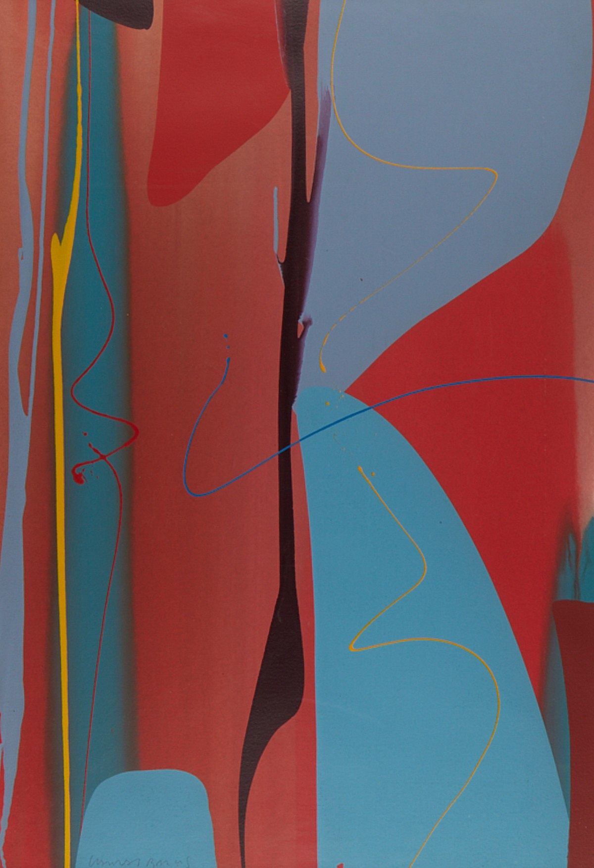 le_pho_banner 2 Lamar Briggs Abstract Acrylic