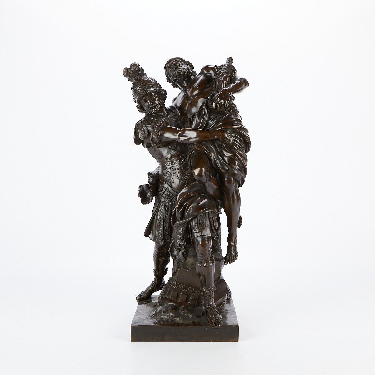 le_pho_banner 2 Ferdinand Barbedienne Bronze Sculpture of Aeneas