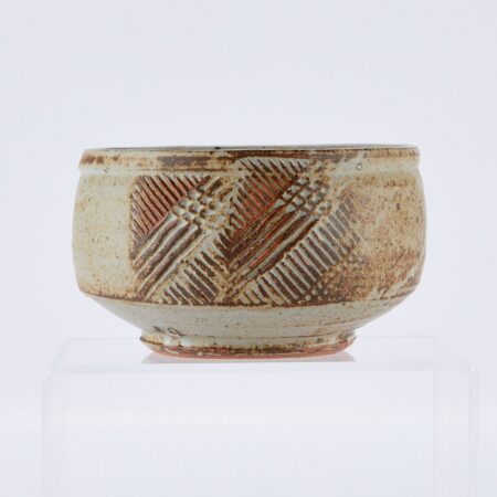 Warren MacKenzie Large Bowl w/ Incisions - Marked