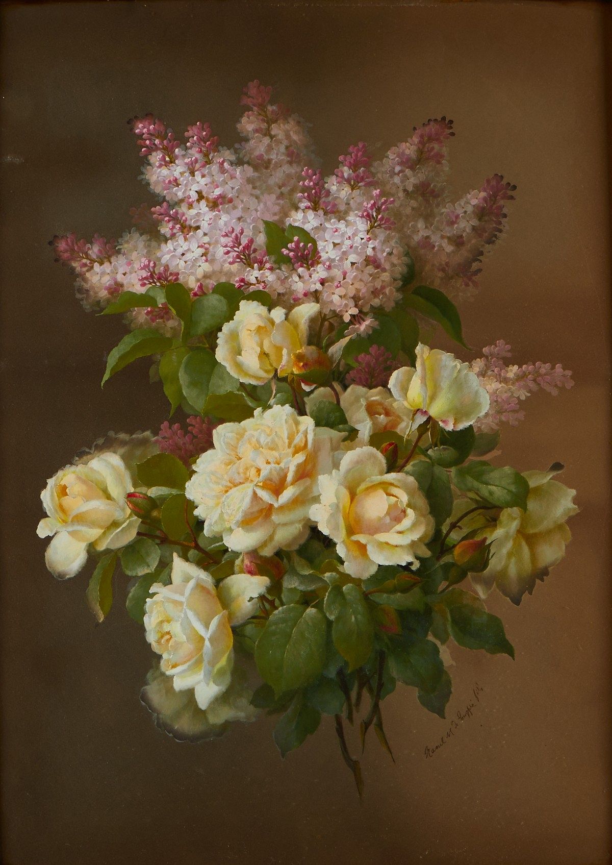 le_pho_banner 2 Raoul Victor Maurice Maucherat de Longpre Painting
