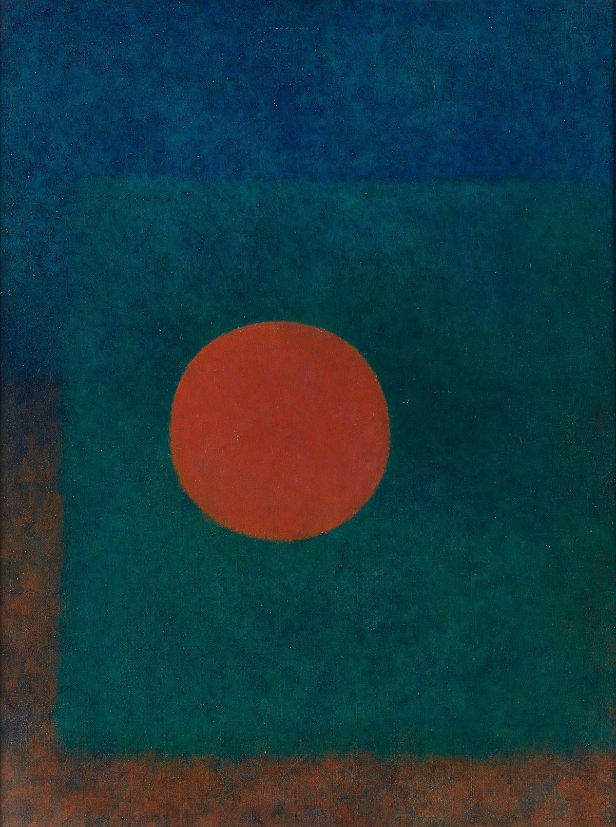 le_pho_banner 2 Robert Ellis "Cuautla Number Twelve" Painting 1963