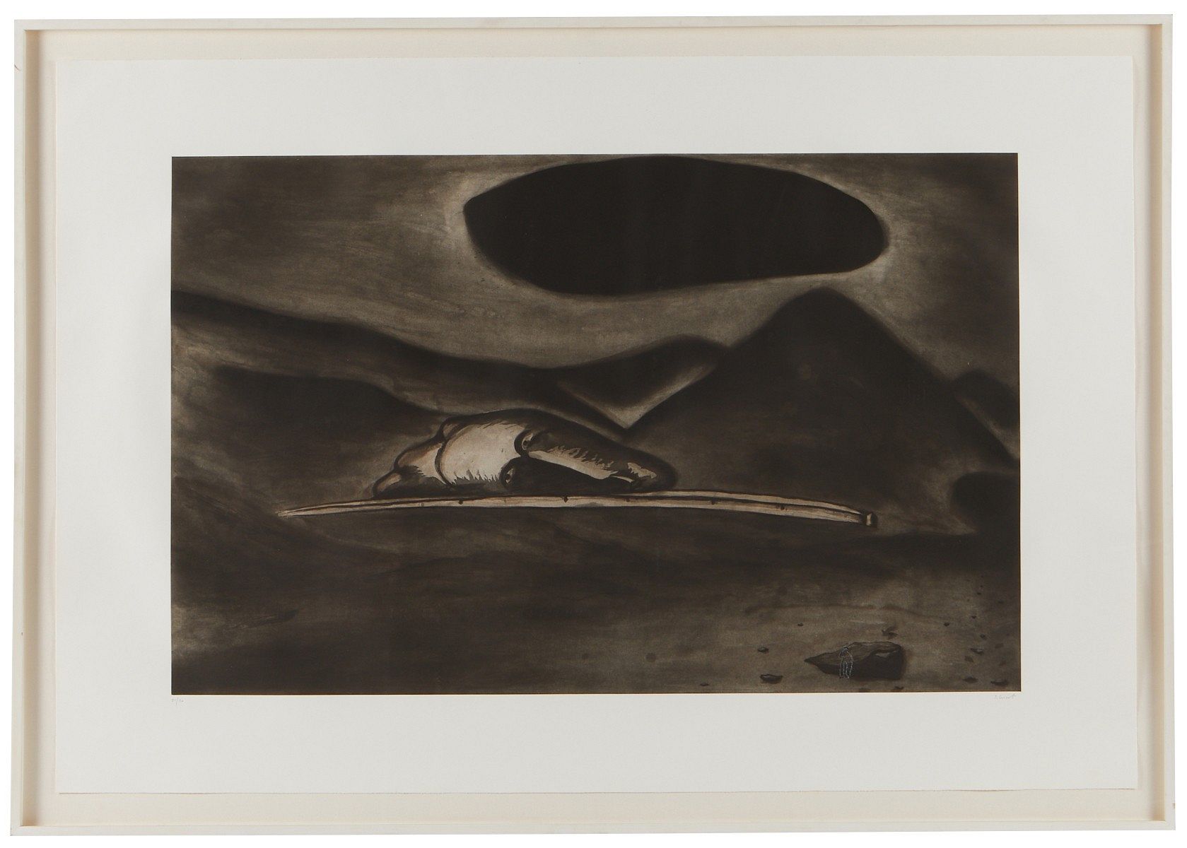 le_pho_banner 2 Enzo Cucchi "Un'immagine Oscura" Print