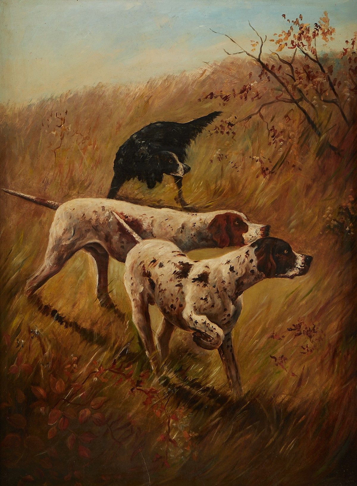 le_pho_banner 2 Marie Guise Newcomb "A Good Point" Painting