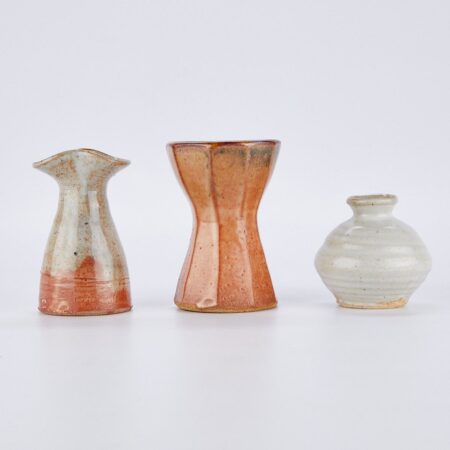 3 Warren MacKenzie Small Vases - Marked