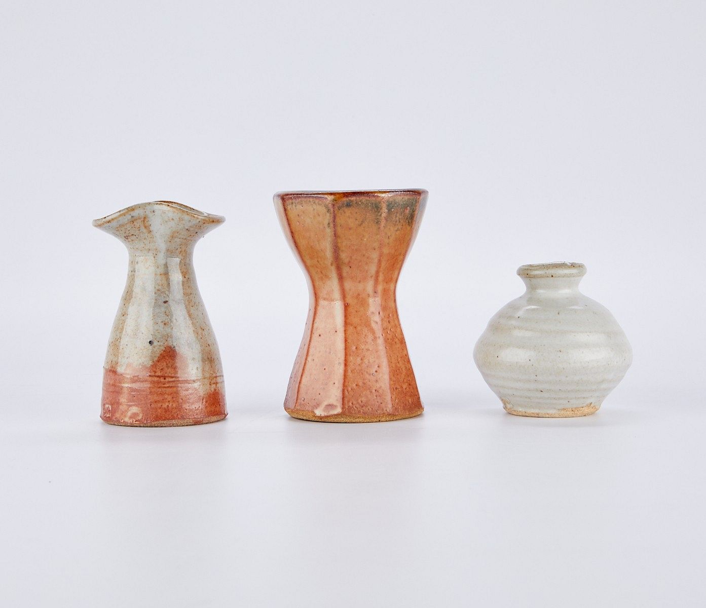 le_pho_banner 2 3 Warren MacKenzie Small Vases - Marked