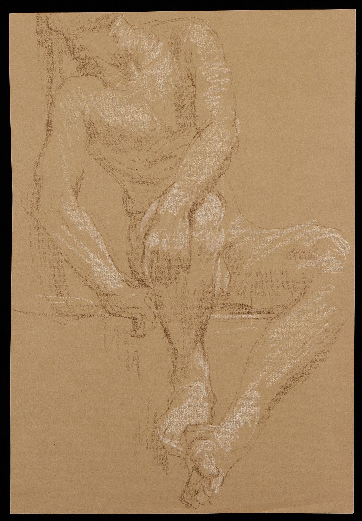 le_pho_banner 2 Paul Cadmus Double Sided Drawing