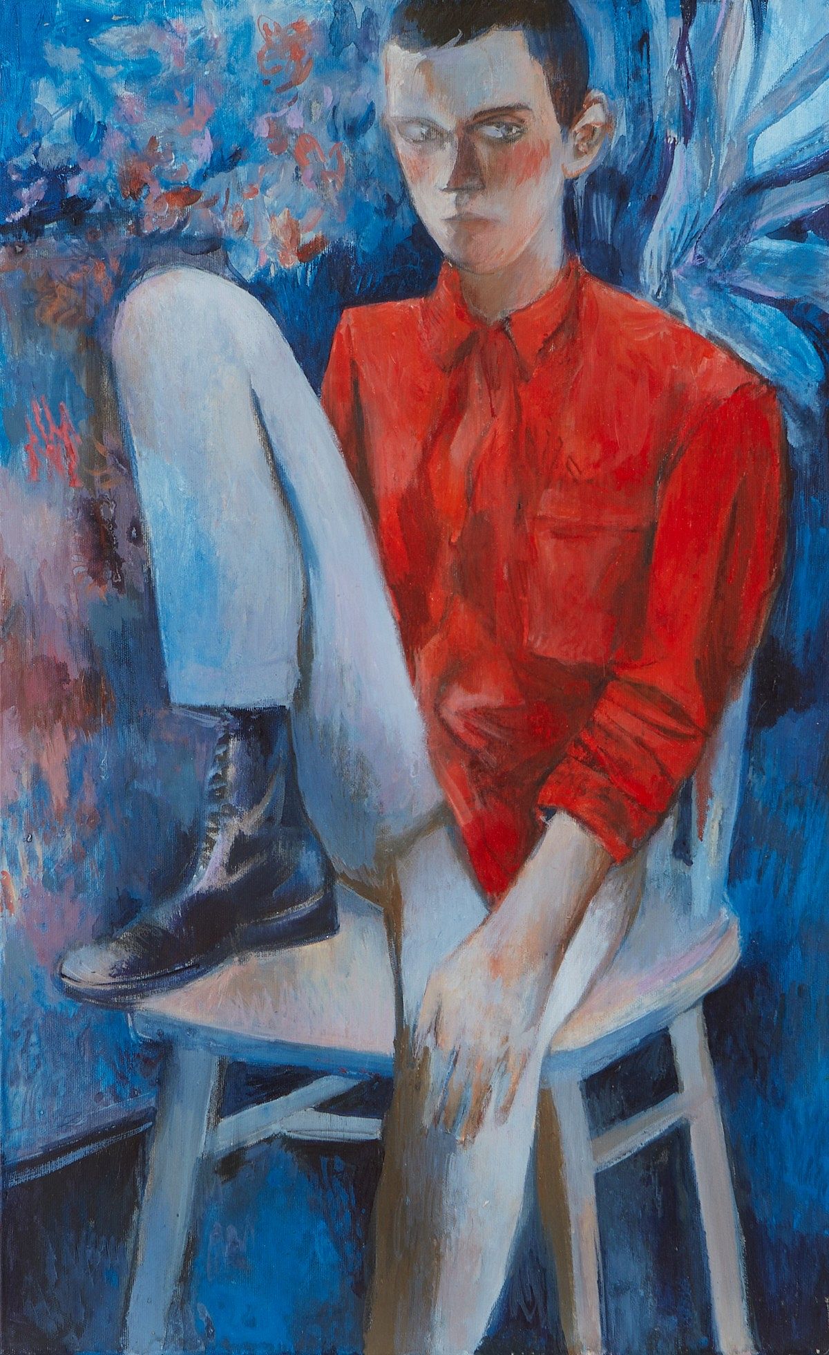 le_pho_banner 2 Juliusz Lewandowski Acrylic on Canvas Portrait