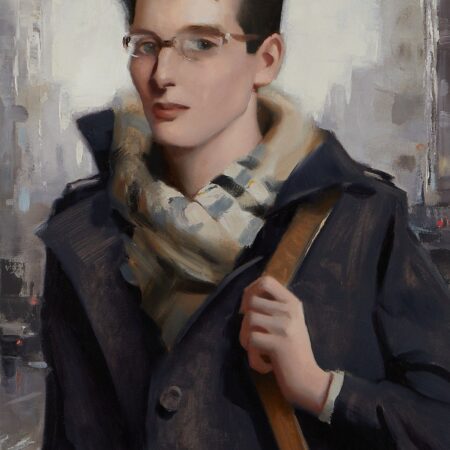 Kai McCall "Cold City Picture" Oil Painting