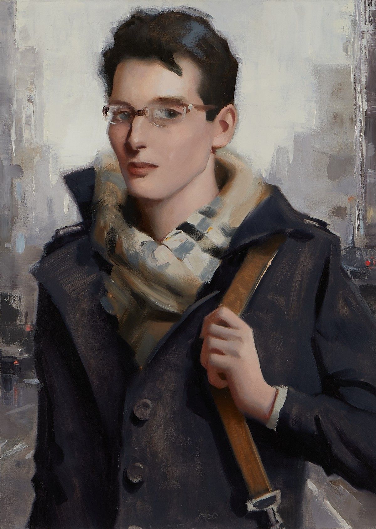 le_pho_banner 2 Kai McCall "Cold City Picture" Oil Painting