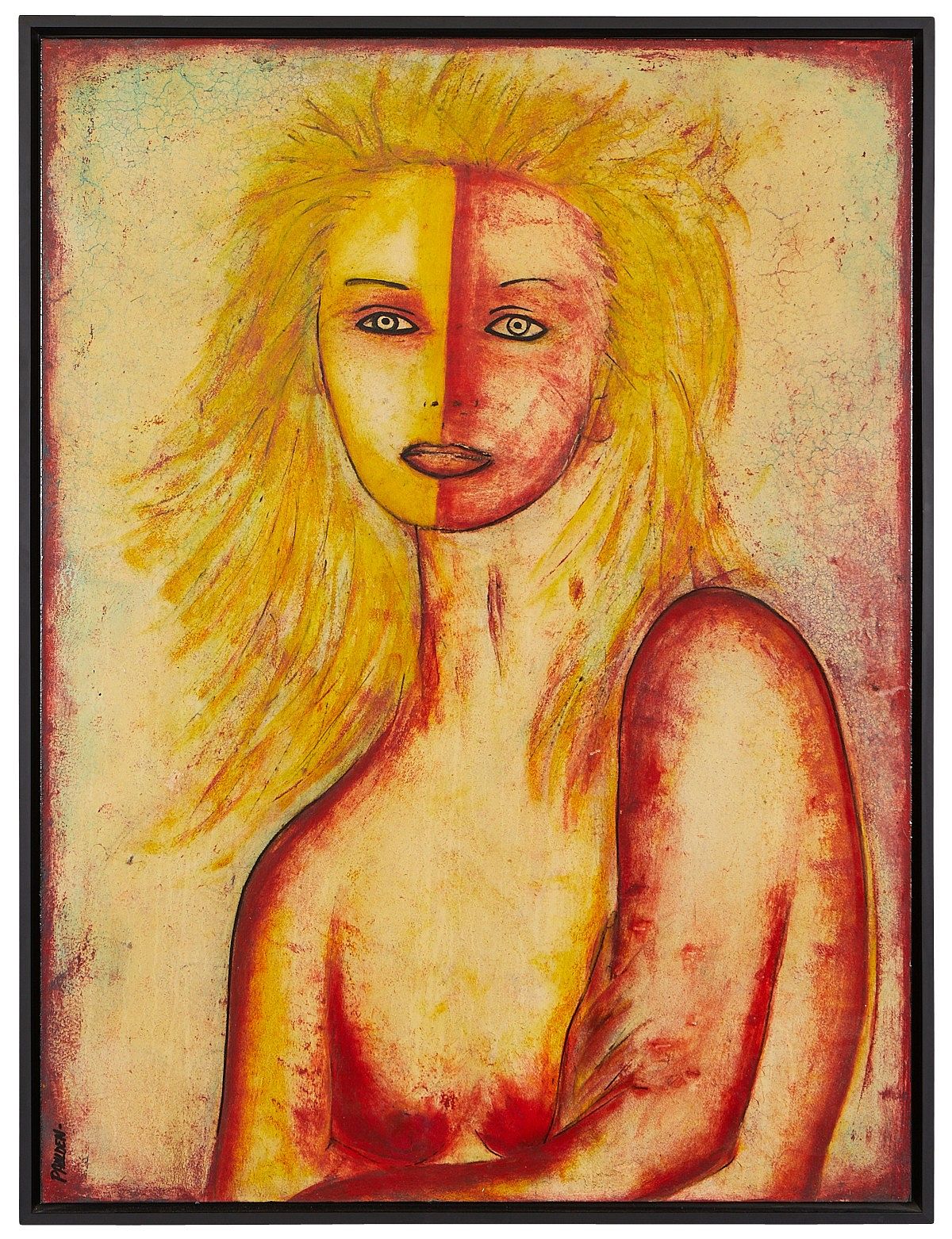 le_pho_banner 2 Paulden Evans Oil on Metal Portrait Painting