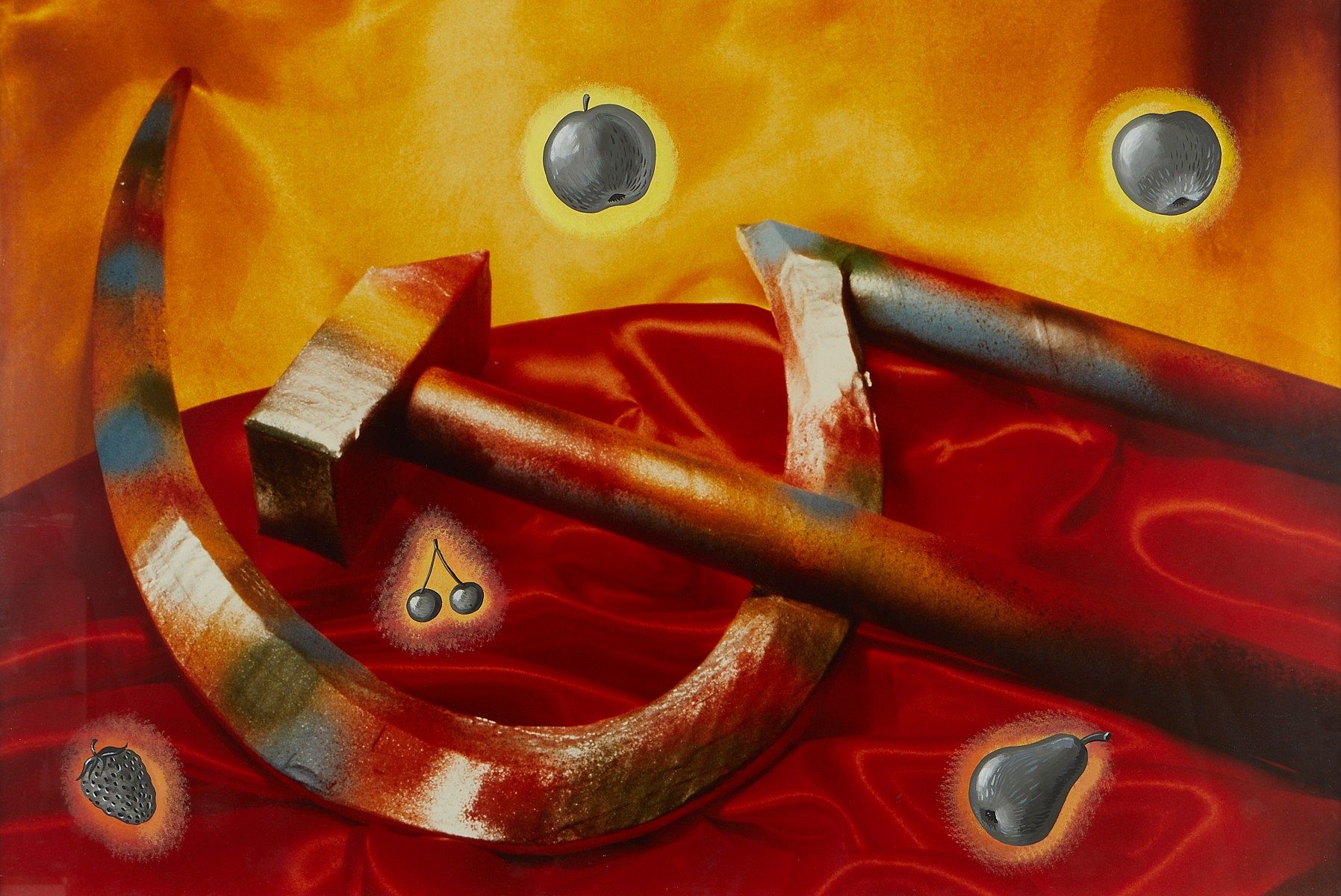 le_pho_banner 2 Milan Kunc Hammer & Sickle Cibachrome 1986
