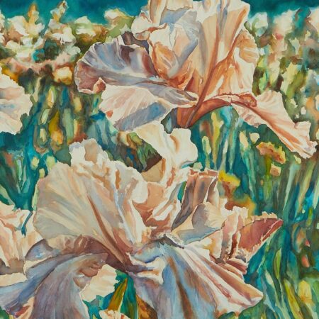 David Foley "Flower Piece" Watercolor on Paper