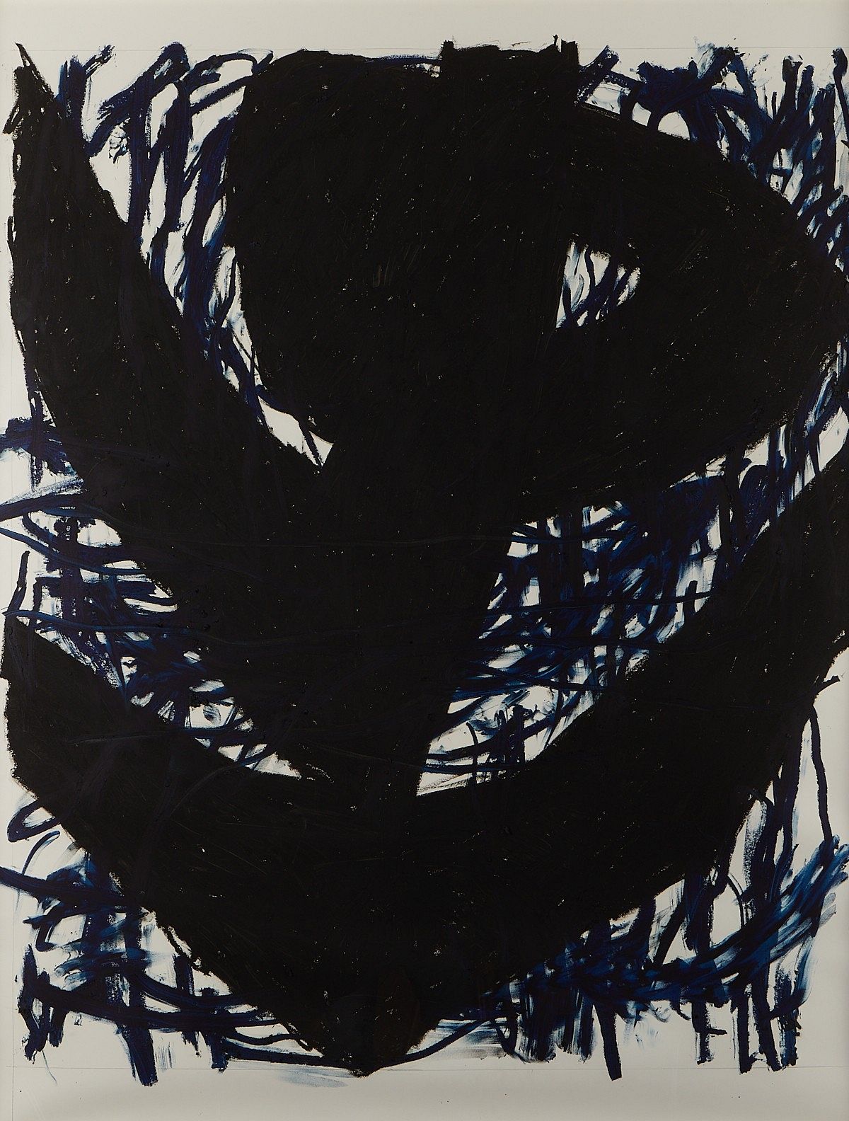 le_pho_banner 2 Marc Katano Abstract Oil Stick on Paper 1984
