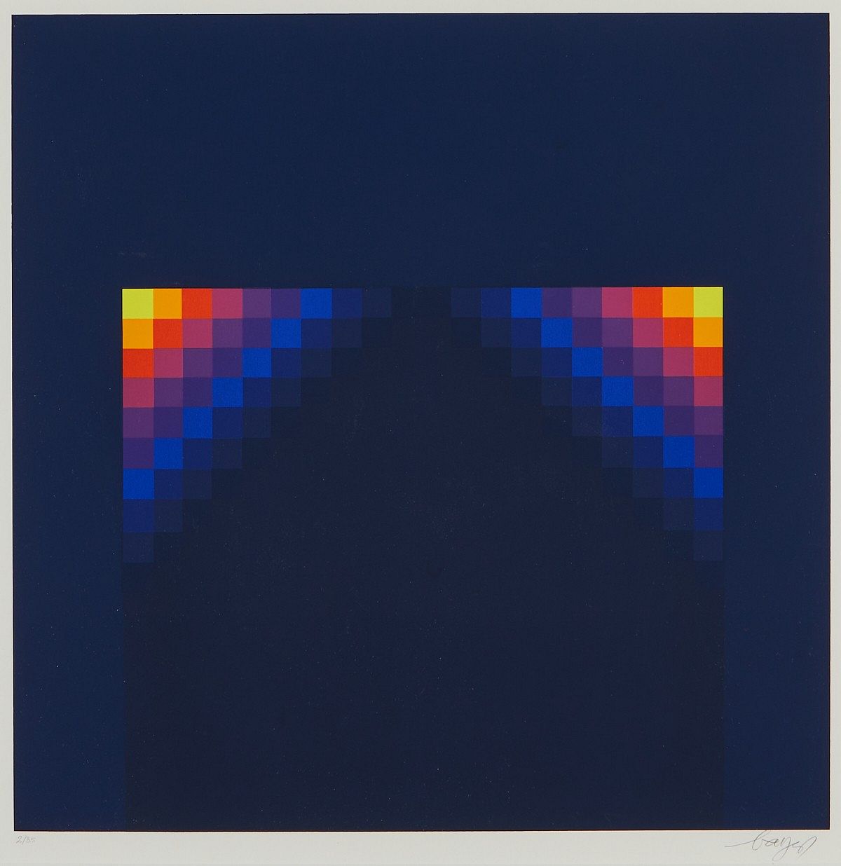 Herbert Bayer Edition Domberger Screenprint