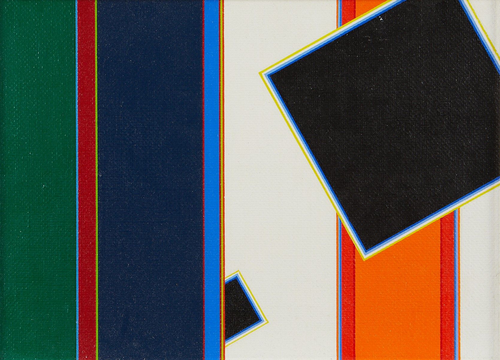 le_pho_banner 2 Peter Freudenthal "Study/or Two Squares" Painting