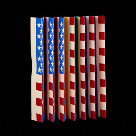 Yaacov Agam "Agamograph" Screenprint Flags