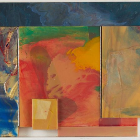 Sam Gilliam "Chartmaking" Acrylic On Birch 1997