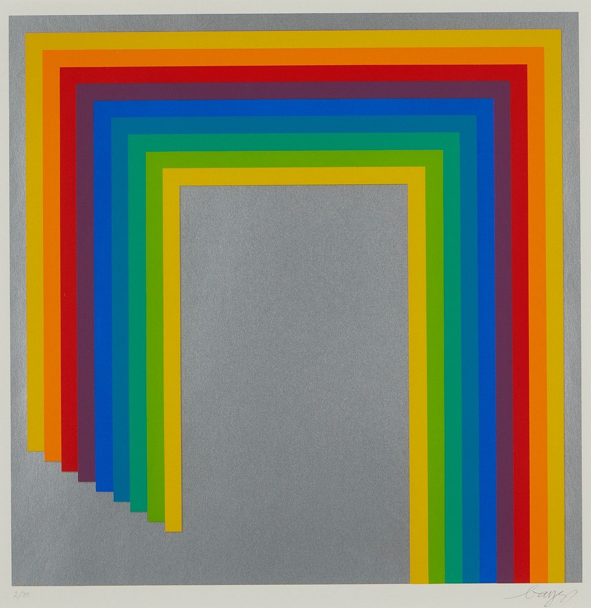 le_pho_banner 2 Herbert Bayer "Spectral Gate" Domberger Print