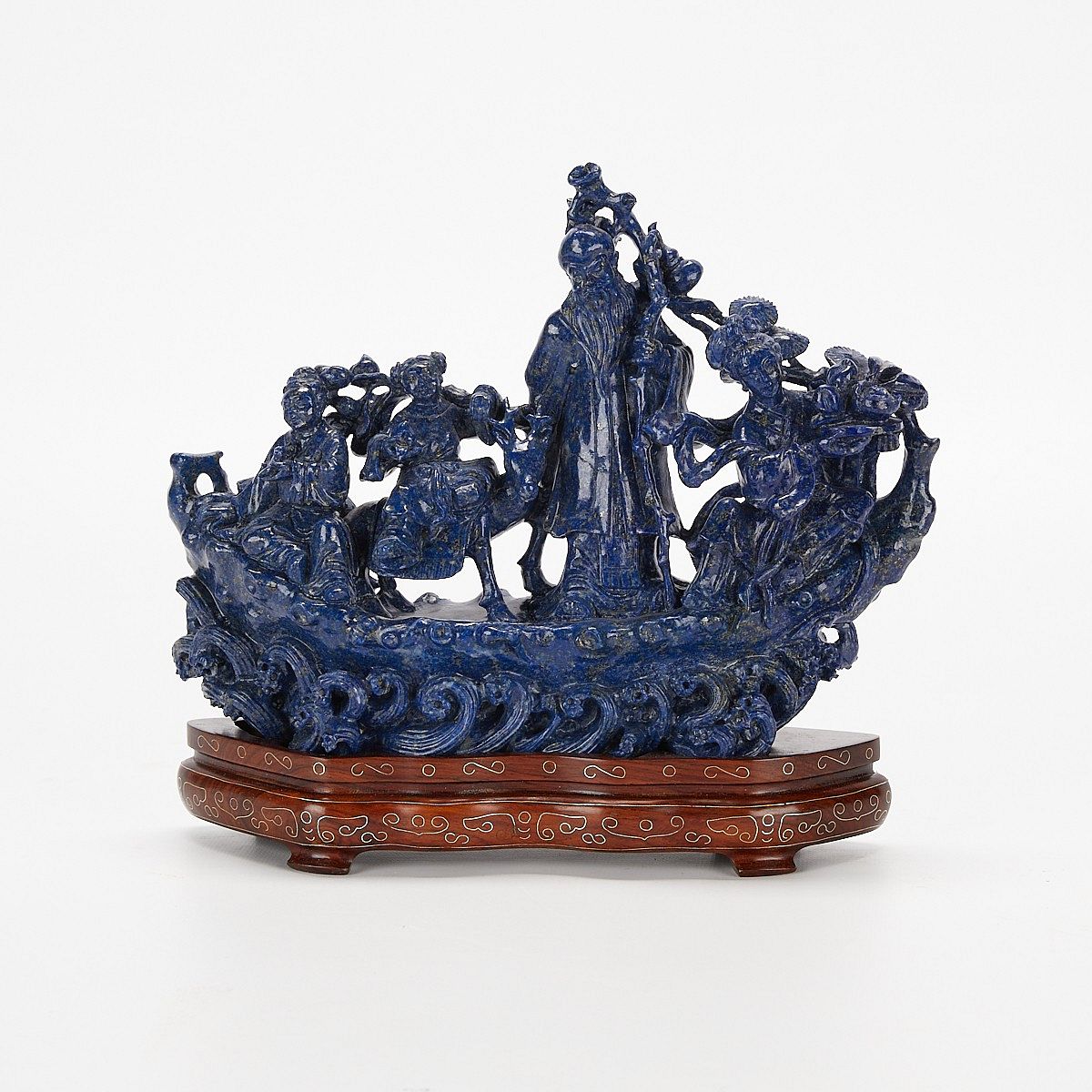 le_pho_banner 2 Chinese Lapis Lazuli Carved Sculpture