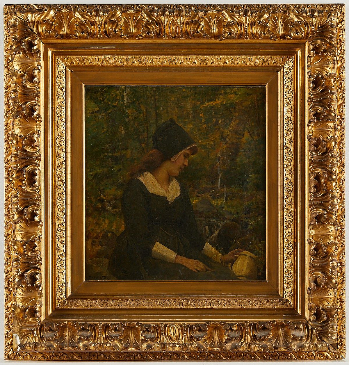 le_pho_banner 2 Douglas Volk Painting Portrait of a Woman