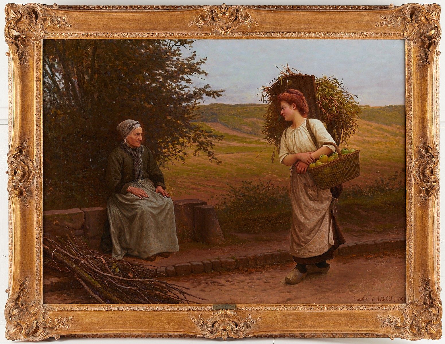 le_pho_banner 2 Camille Bellanger "The Road to Market" Painting