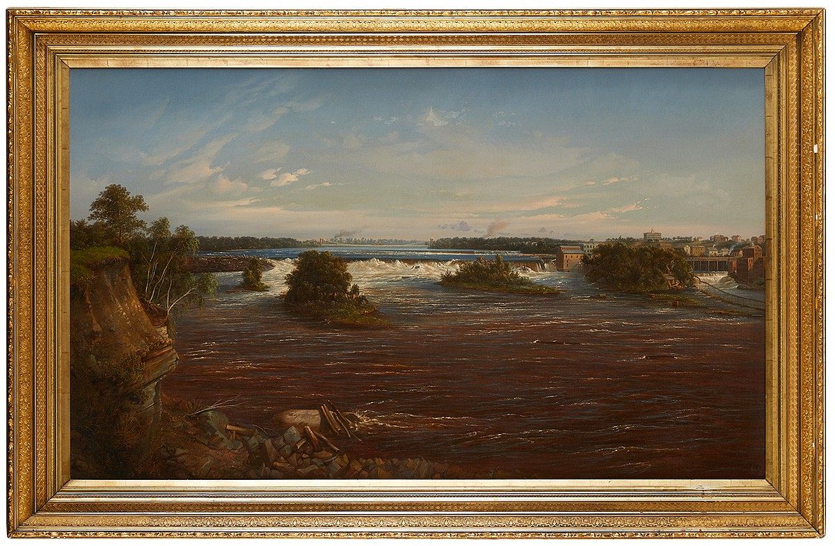 le_pho_banner 2 Joachim Ferdinand Richardt St. Anthony Falls, MN