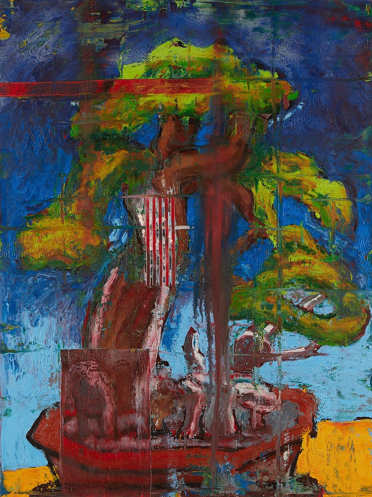 le_pho_banner 2 Aaron Fink "Korean Bonsai" Oil On Linen 2007