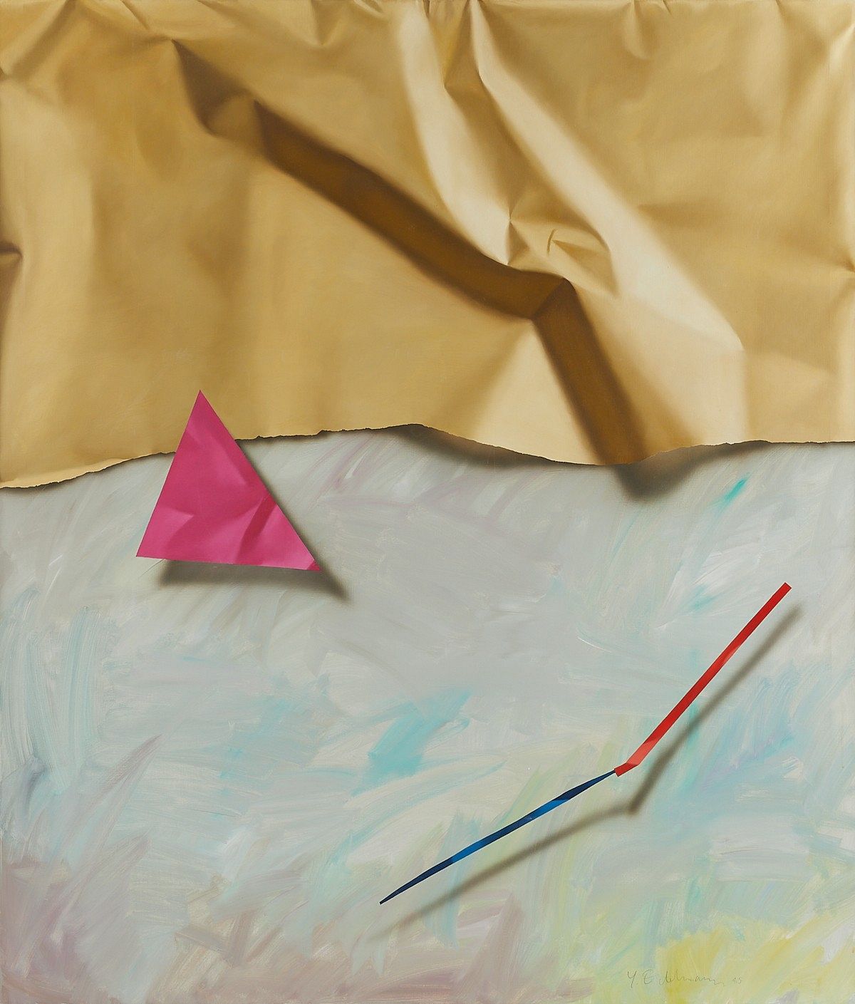 le_pho_banner 2 Yrjo Edelmann Trompe L'oeil Oil on Canvas 1985