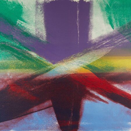 Paul Jenkins Abstract Screenprint 1980