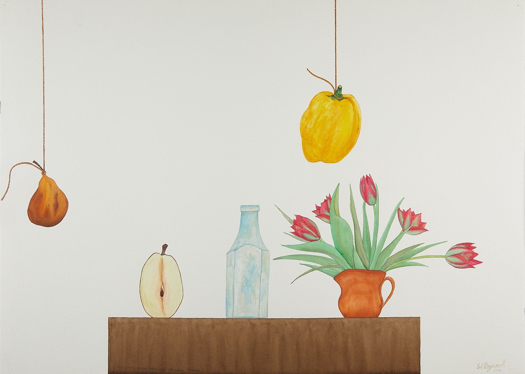 le_pho_banner 2 Ed Baynard Still Life Watercolor 2002
