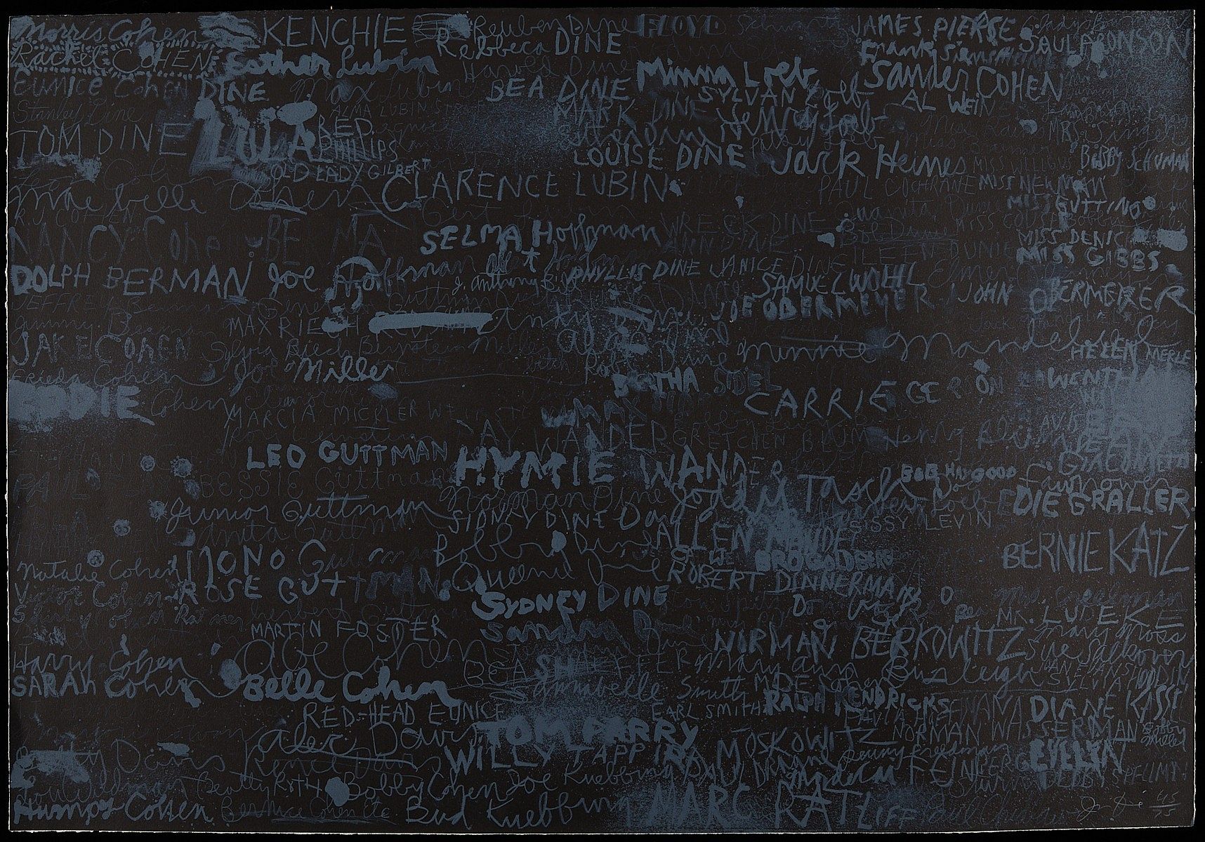 le_pho_banner 2 Jim Dine "Cincinnati II" Lithograph on Paper 1969