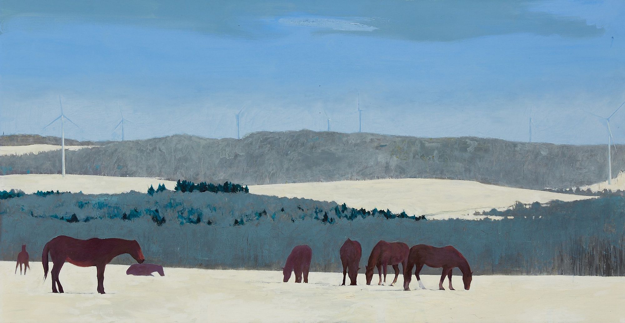 le_pho_banner 2 Jonathan Daly "In The Wind" Oil On Canvas 2008