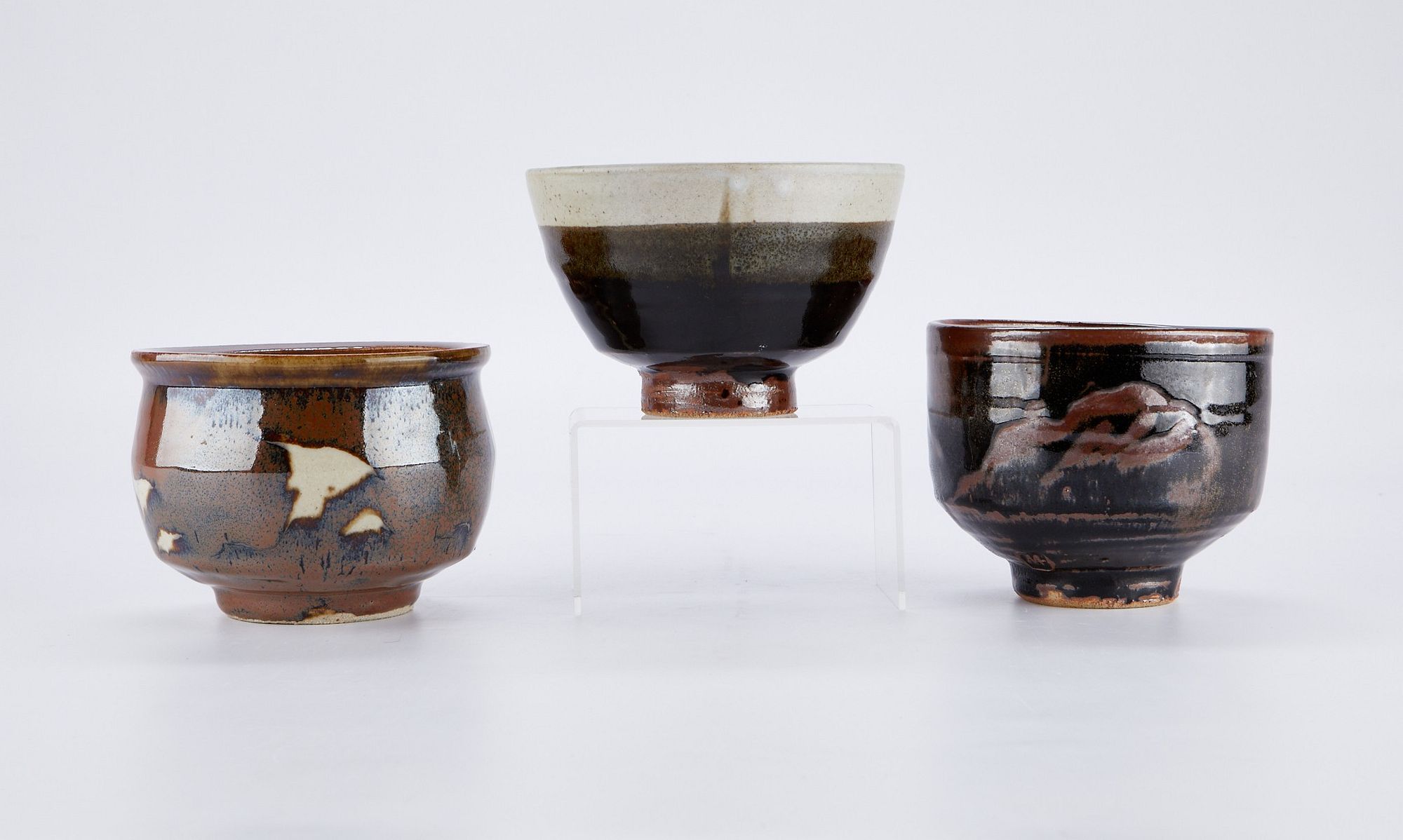 le_pho_banner 2 3 Warren MacKenzie Glossy Brown Bowls - Marked