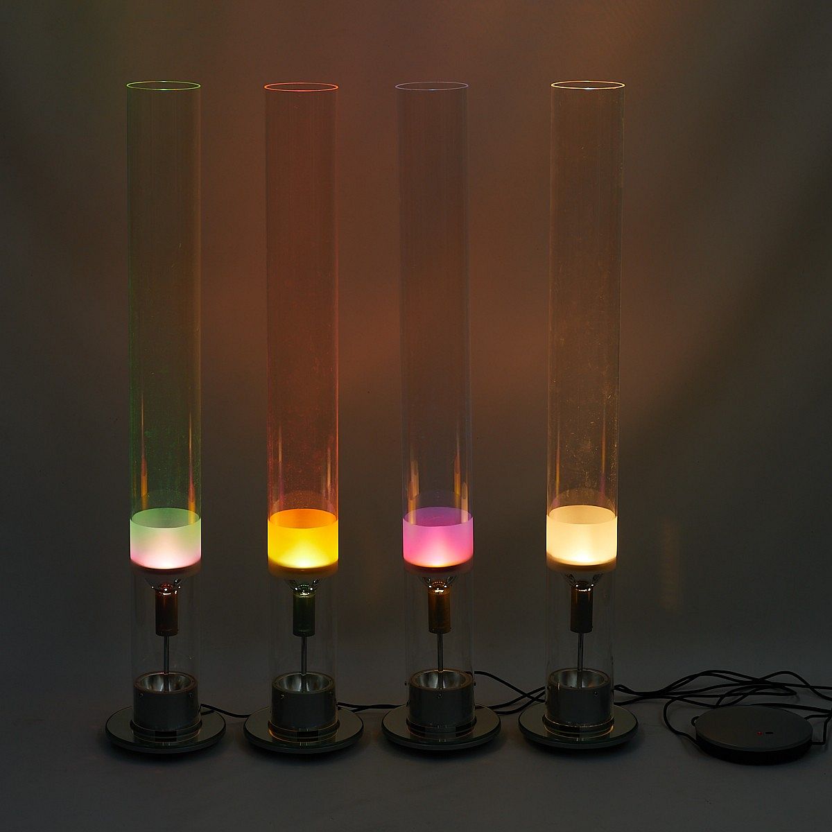 le_pho_banner 2 Set of Four Nicolin Artemide "Iride Metamorphosis" Lamps