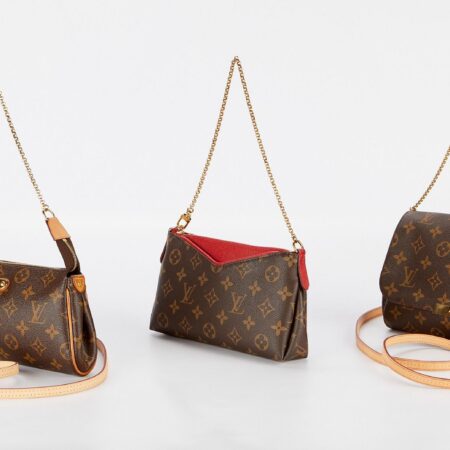 Group of 3 Louis Vuitton Clutches