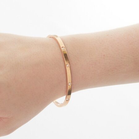 Cartier Small LOVE Bracelet w/ 10 Diamonds
