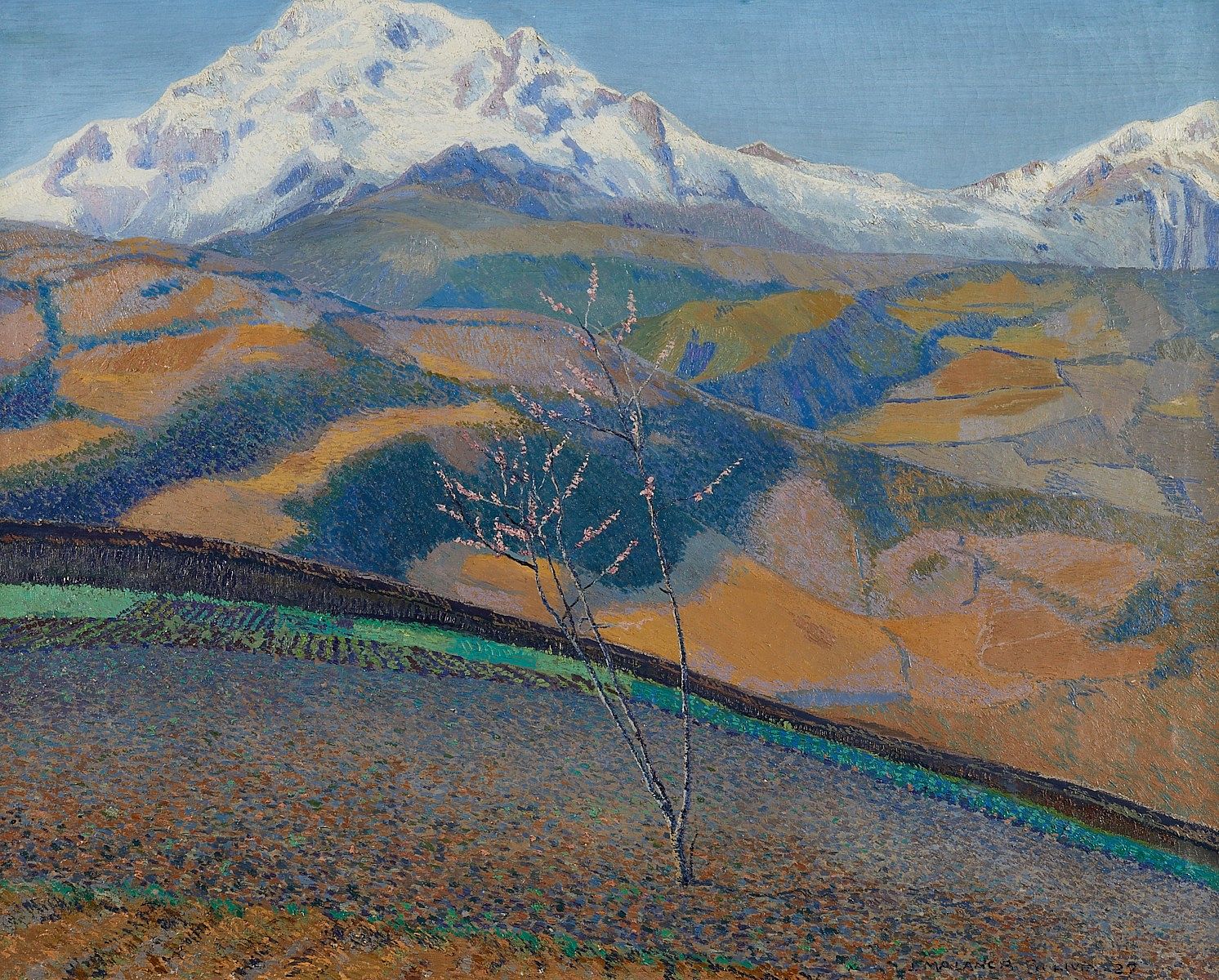 le_pho_banner 2 Jose Malanca Landscape Mountain Painting