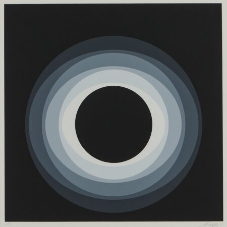 Herbert Bayer "Corona" Domberger Screenprint