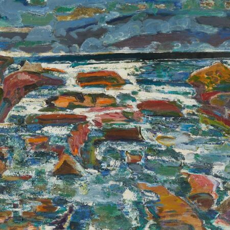 Bernard Chaet "Churning" Painting 2001-02