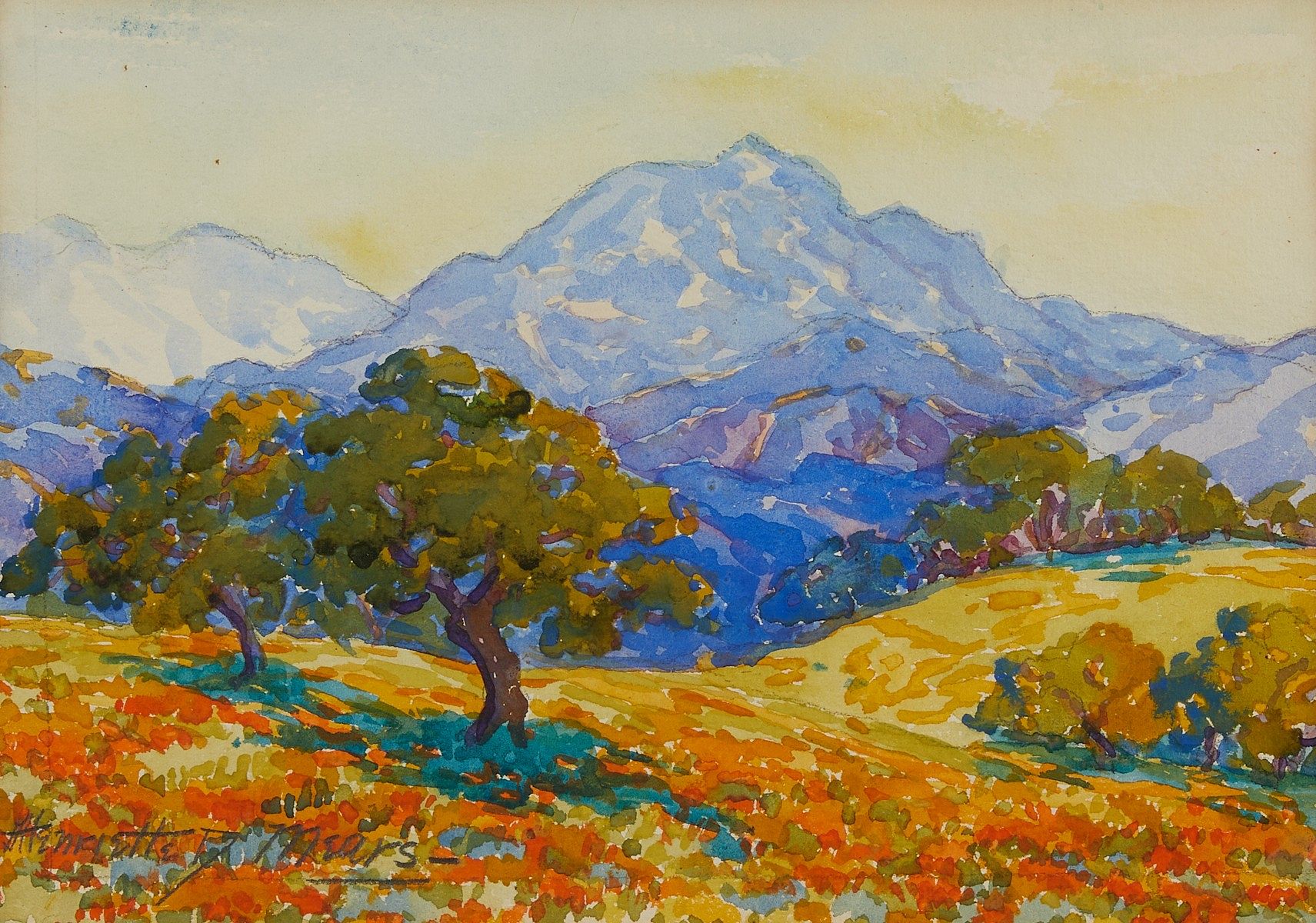 le_pho_banner 2 Henrietta Dunn Mears California Landscape Painting