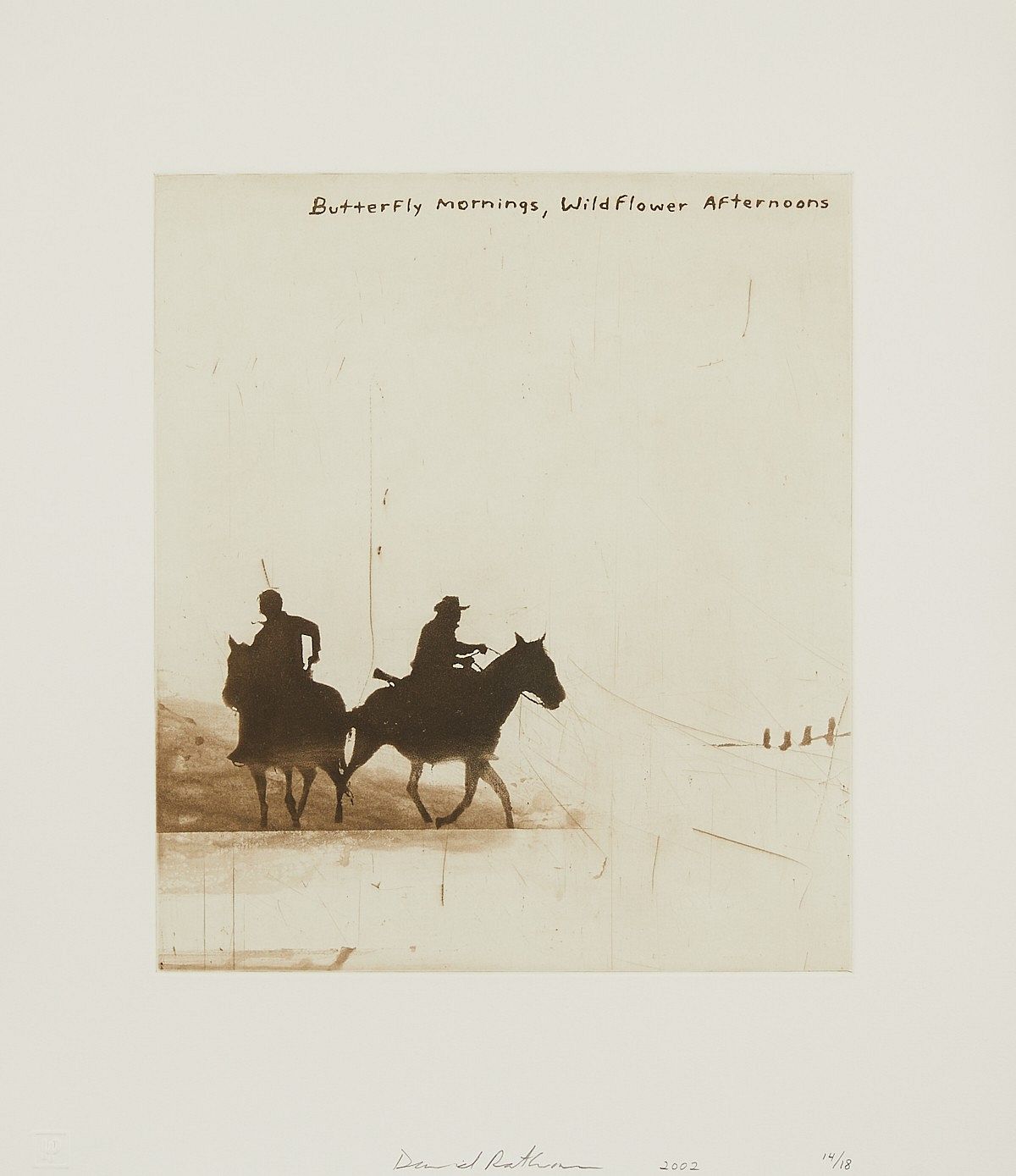 le_pho_banner 2 David Rathman "Butterfly Mornings" Etching 2002