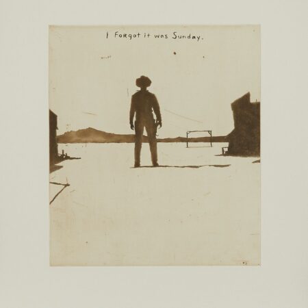 David Rathman "I Forgot It Was Sunday" Etching