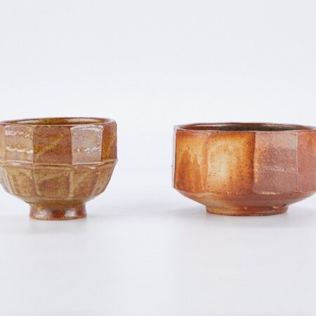 2 Warren MacKenzie Cut Side Pottery Bowls - Marked