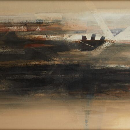 Charles Beck Oil on Canvas Painting 1960
