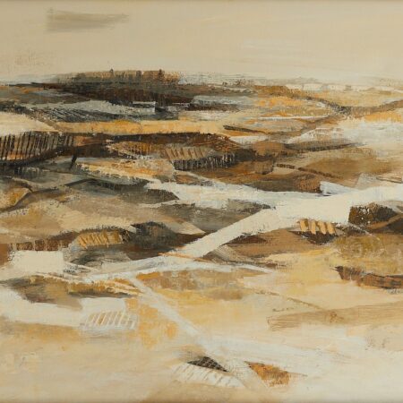 Charles Beck "Warm Winter" Oil Painting 1960