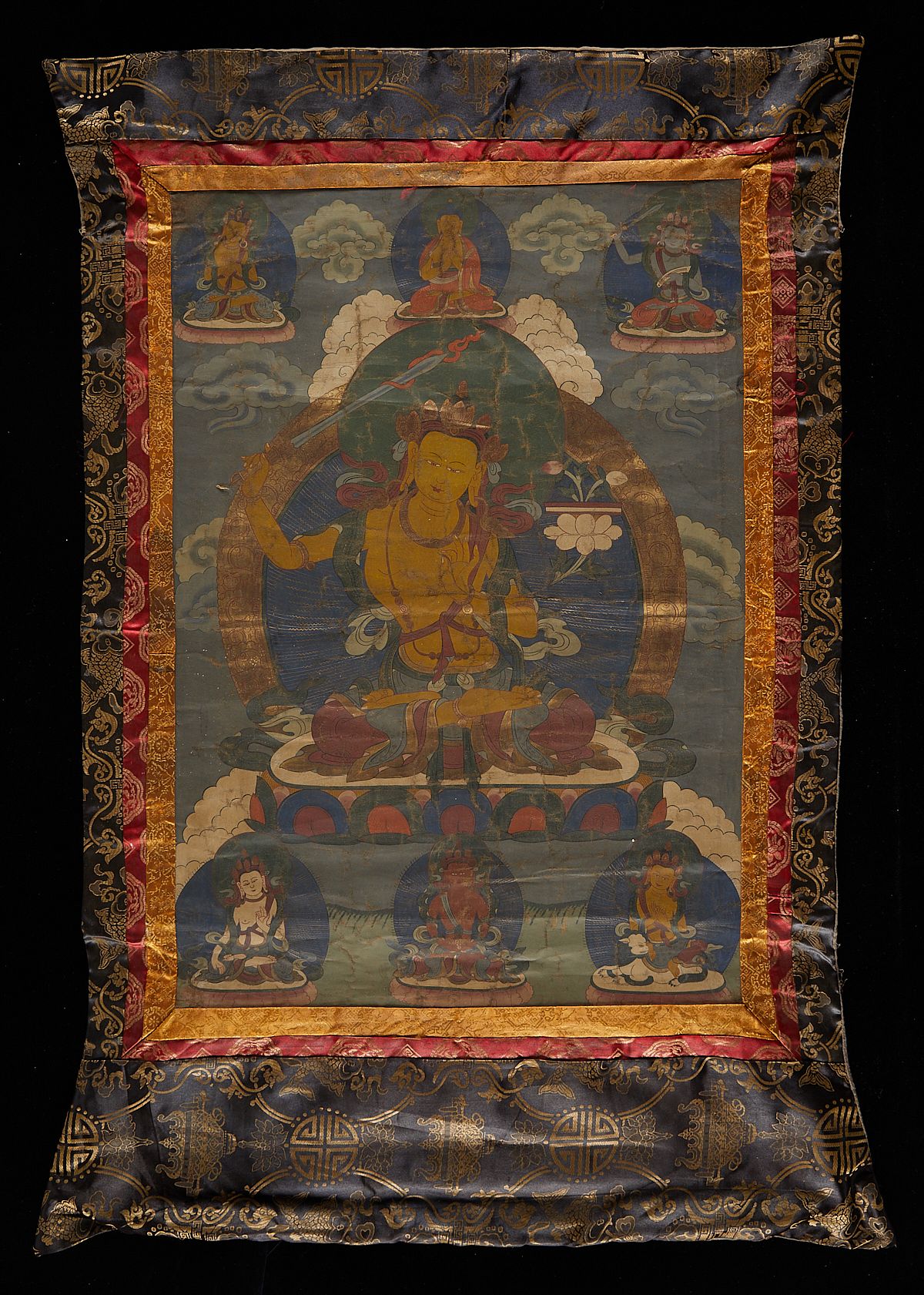 le_pho_banner 2 Tibetan Thangka Manjushri