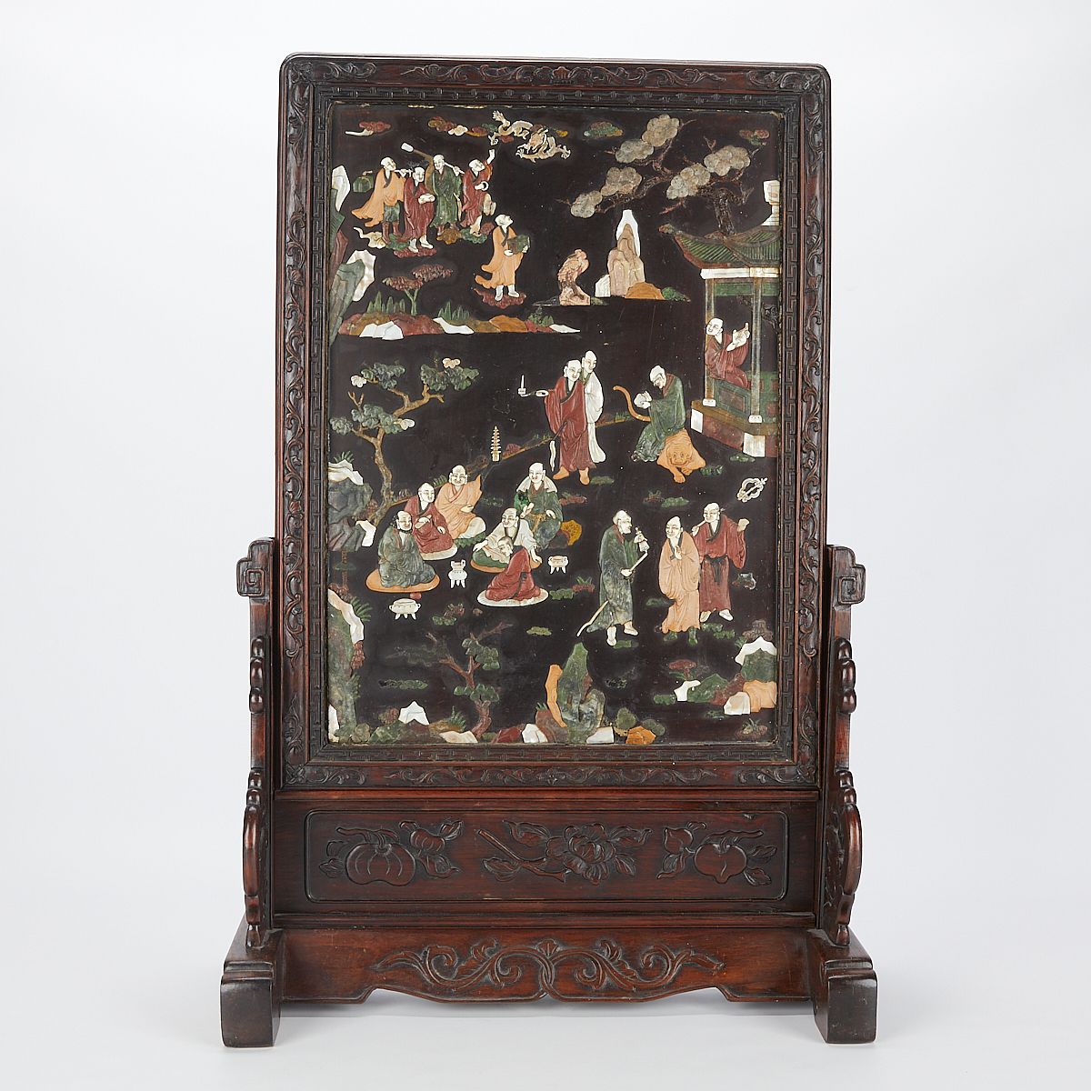 le_pho_banner 2 19th c. Chinese Inlaid Table Screen