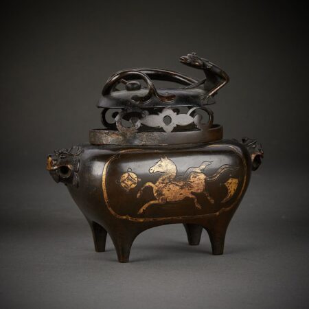 Chinese Ming Wanli Bronze Censer