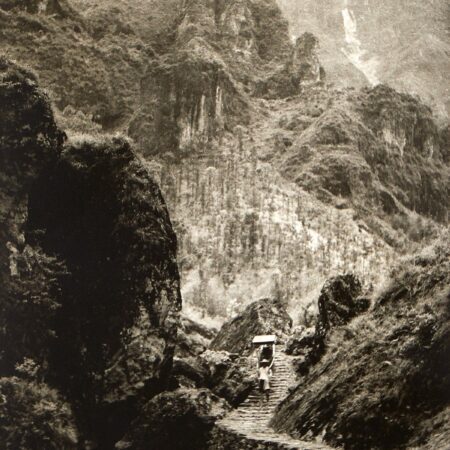 Chin San Long Photograph Mountain Staircase