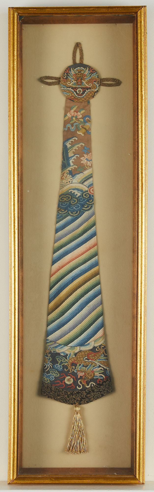le_pho_banner 2 18th c. Chinese Kessi Kossu Silk Embroidery